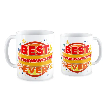 Kubek na DZIEŃ NAUCZYCIELA Best wychowawczyni ever